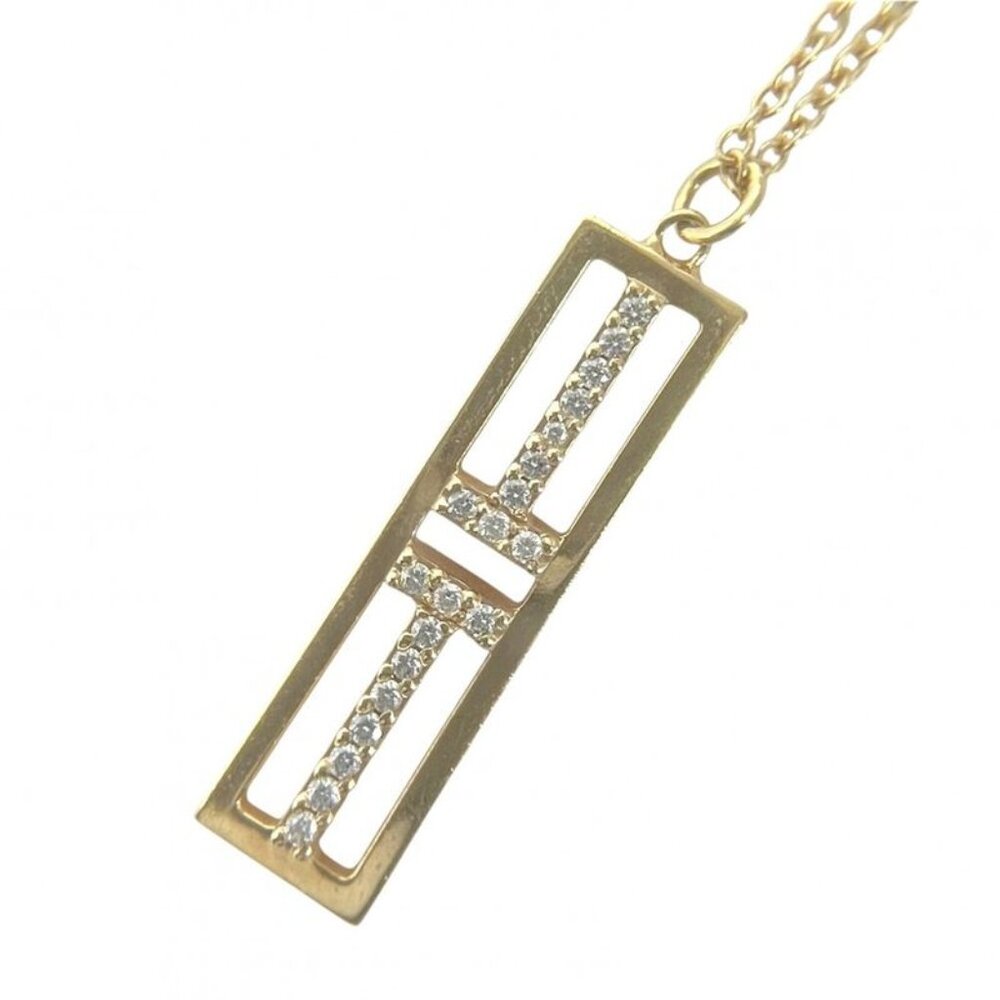 Tiffany & Co Necklace T-open Vertical Bar Pendant Jewelry Accessories